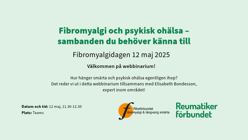 Fibromyalgi och psykisk ohälsa – sambanden du behöver känna till