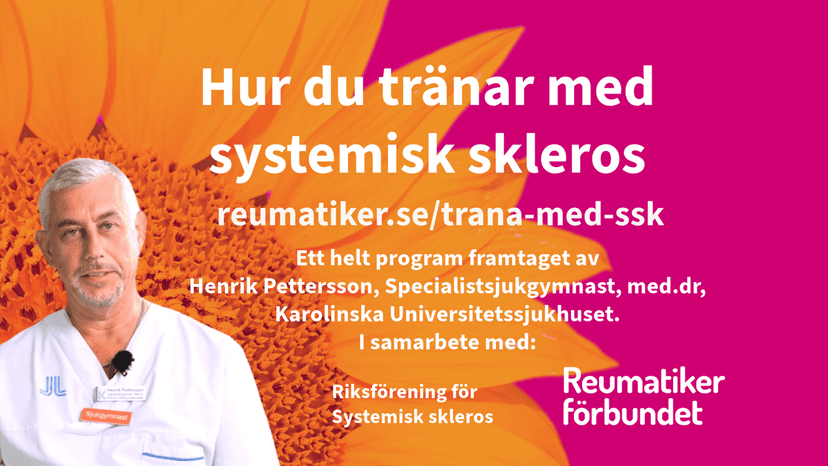 Premiär för träning för dig med systemisk skleros