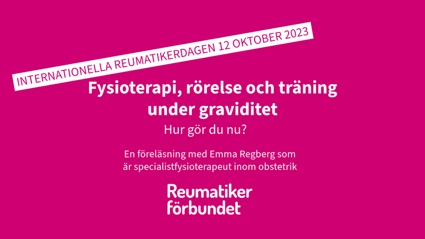 Fysioterapi, rörelse och träning under graviditet