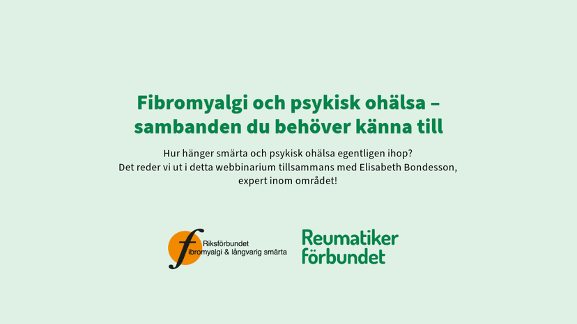 Fibromyalgi och psykisk ohälsa – sambanden du behöver känna till