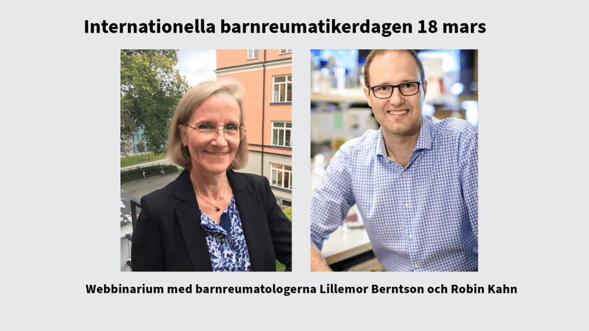 Internationella barnreumatikerdagen 18 mars