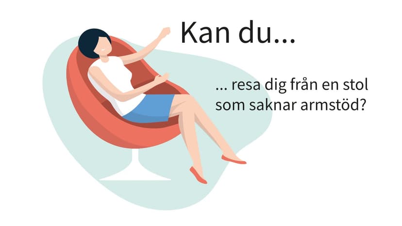 Klarar du det praktiska i vardagen utan svårighet?