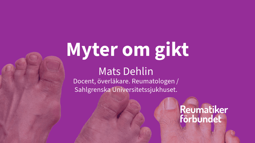 Mats Dehlin om myterna kring gikt