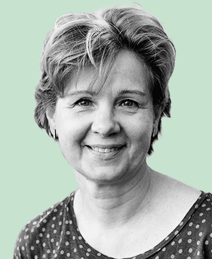 Porträtt på professor Maria Bokarewa.