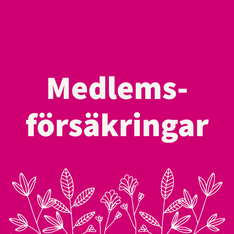 Medlemsförsäkringar